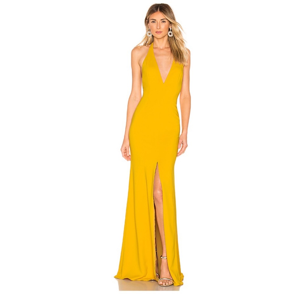 NEW - Lena Gown in Marigold